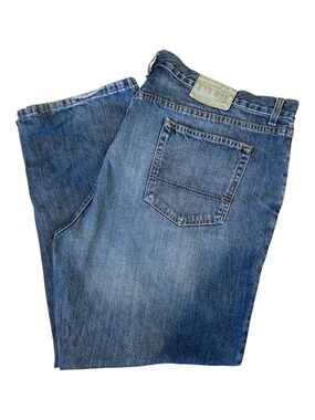 Tommy Hilfiger Men's Straight-Leg Denim Jeans in Medium Blue size 44/30